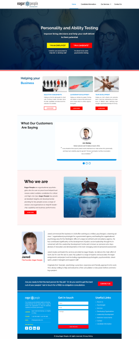 Web Design entry 1796863 submitted by thisisunique