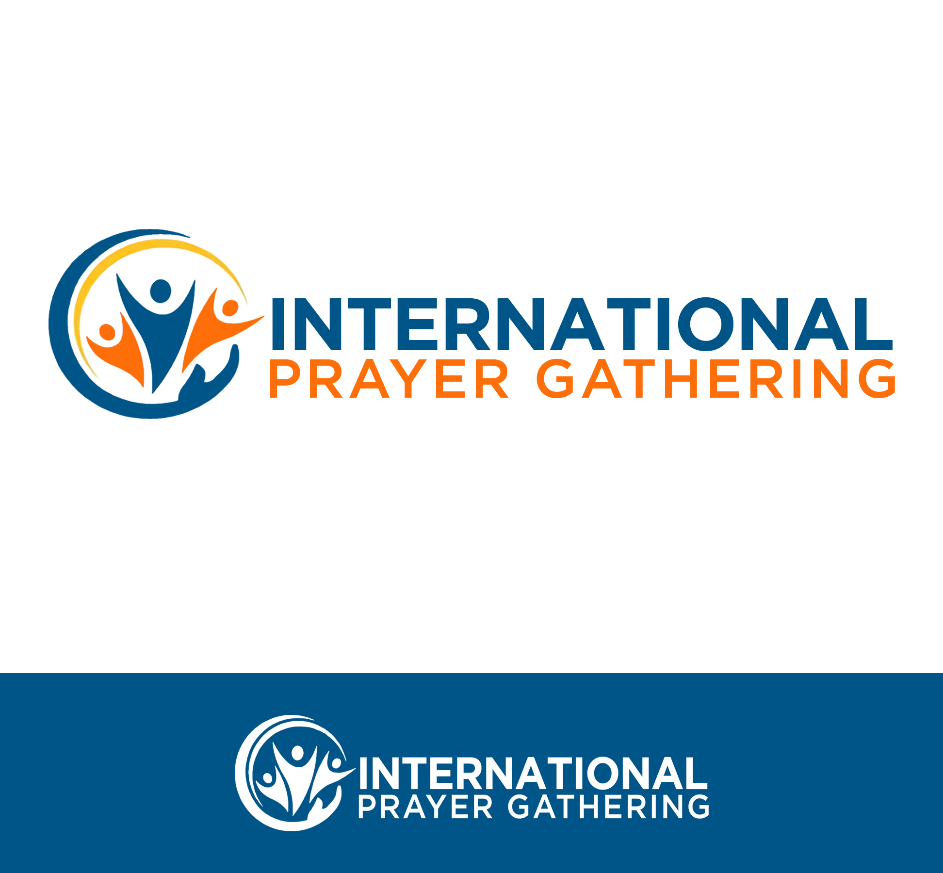 Logo Design entry 1735929 submitted by saga1109 to the Logo Design for International Prayer Gathering run by adholcomb