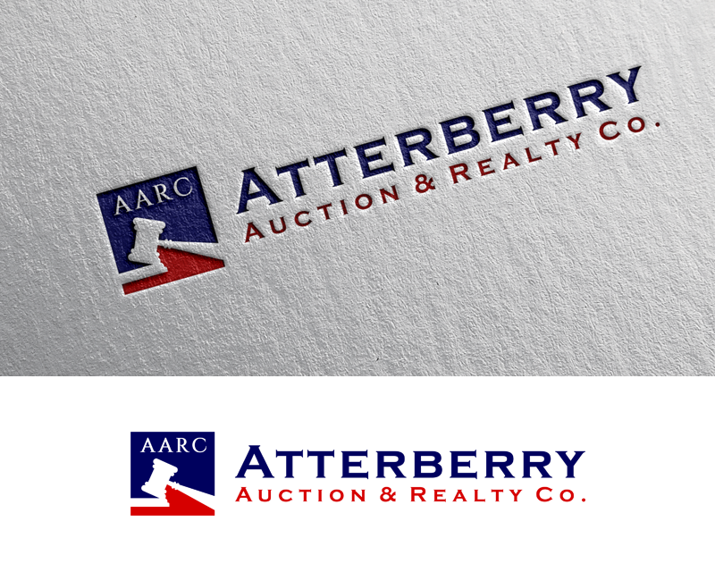 Logo Design entry 1737965 submitted by logo037 to the Logo Design for Atterberry Auction & Realty Co. run by sarahbeth1125