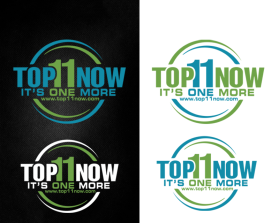 Logo Design entry 1738399 submitted by BPBdesign to the Logo Design for www.top11now.com run by jbruno72