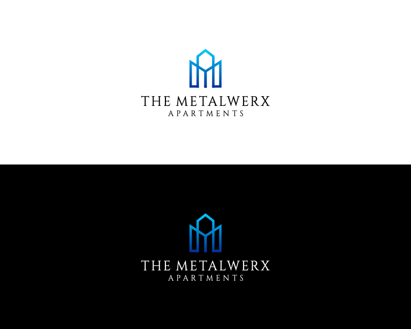 Logo Design entry 1738941 submitted by Cobrator to the Logo Design for The Metalwerx Apartments run by KierstenH