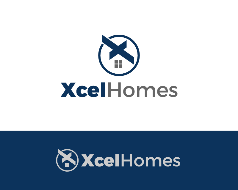 Logo Design entry 1740399 submitted by RGR design to the Logo Design for Xcel Homes run by johnny.tran1