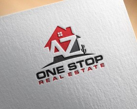 Logo Design entry 1741004 submitted by Naniaz to the Logo Design for AZ One Stop Real Estate  run by privillamba
