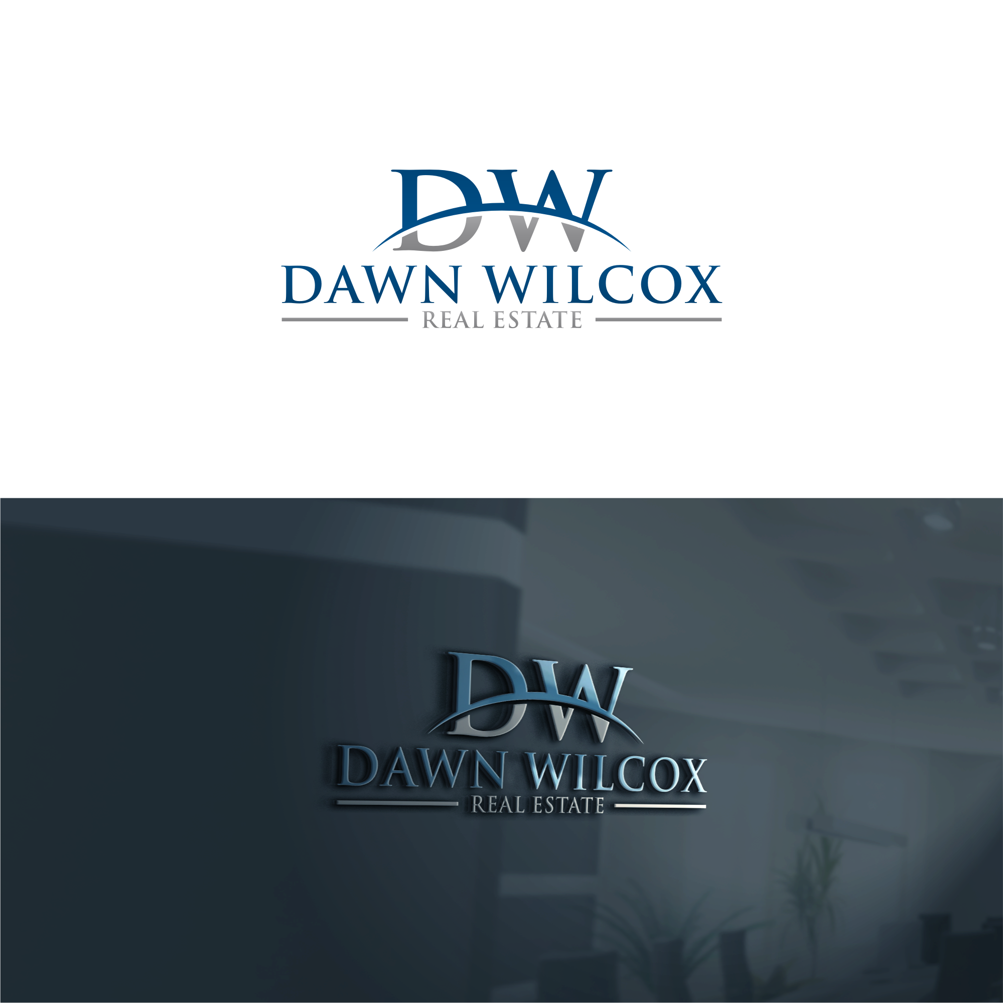 Logo Design entry 1743400 submitted by REVIKA to the Logo Design for Dawn Wilcox Real Estate run by Dawn.Wilcox