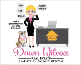 Logo Design entry 1743411 submitted by zaART to the Logo Design for Dawn Wilcox Real Estate run by Dawn.Wilcox