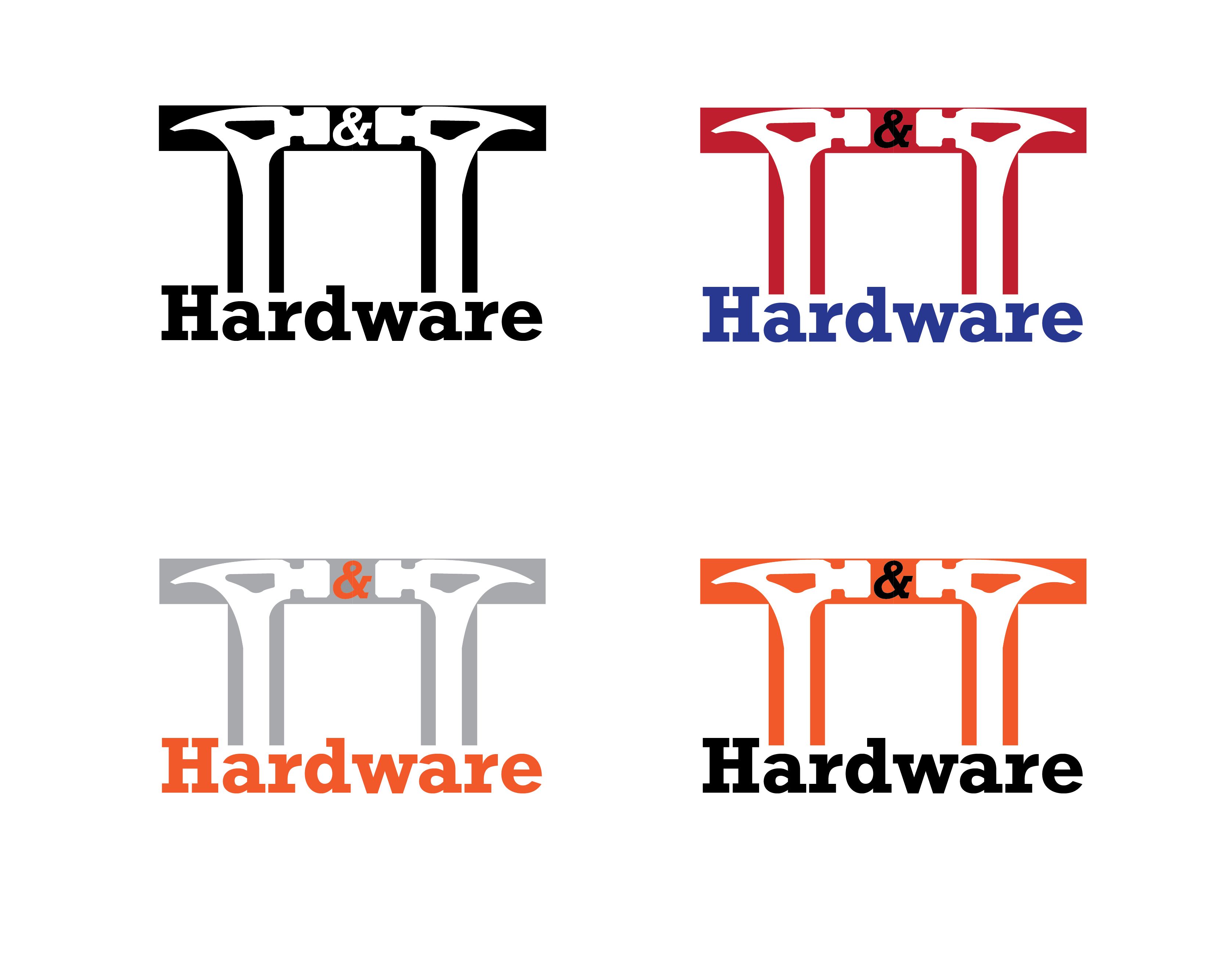Logo Design entry 1744644 submitted by designsbymaljr to the Logo Design for T & T Hardware run by tandthardware