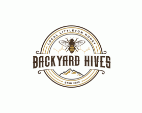 Logo Design entry 1746190 submitted by Digiti Minimi to the Logo Design for Backyard Hives run by Bevholzer
