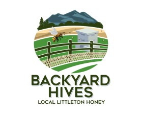 Logo Design entry 1746193 submitted by Digiti Minimi to the Logo Design for Backyard Hives run by Bevholzer