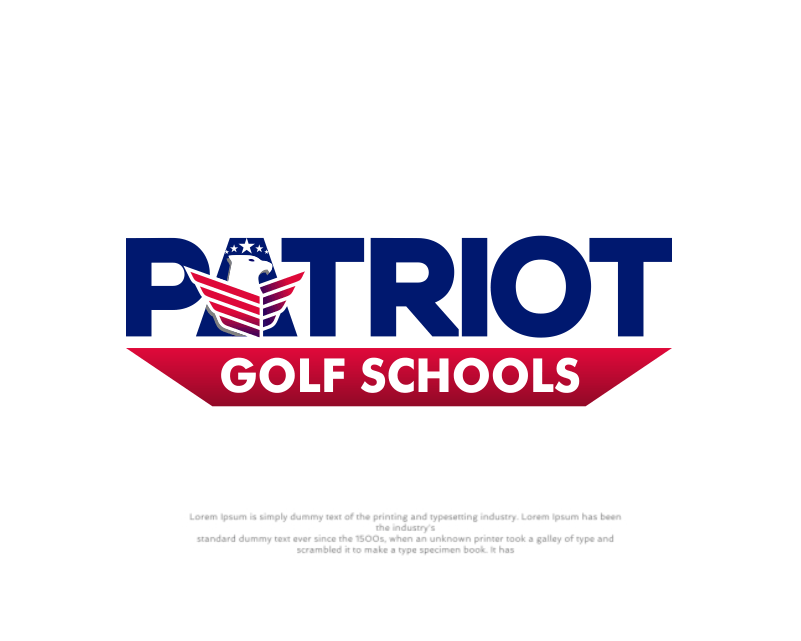 Logo Design entry 1746339 submitted by SATRI to the Logo Design for PATRIOT GOLF SCHOOLS run by seth glasco