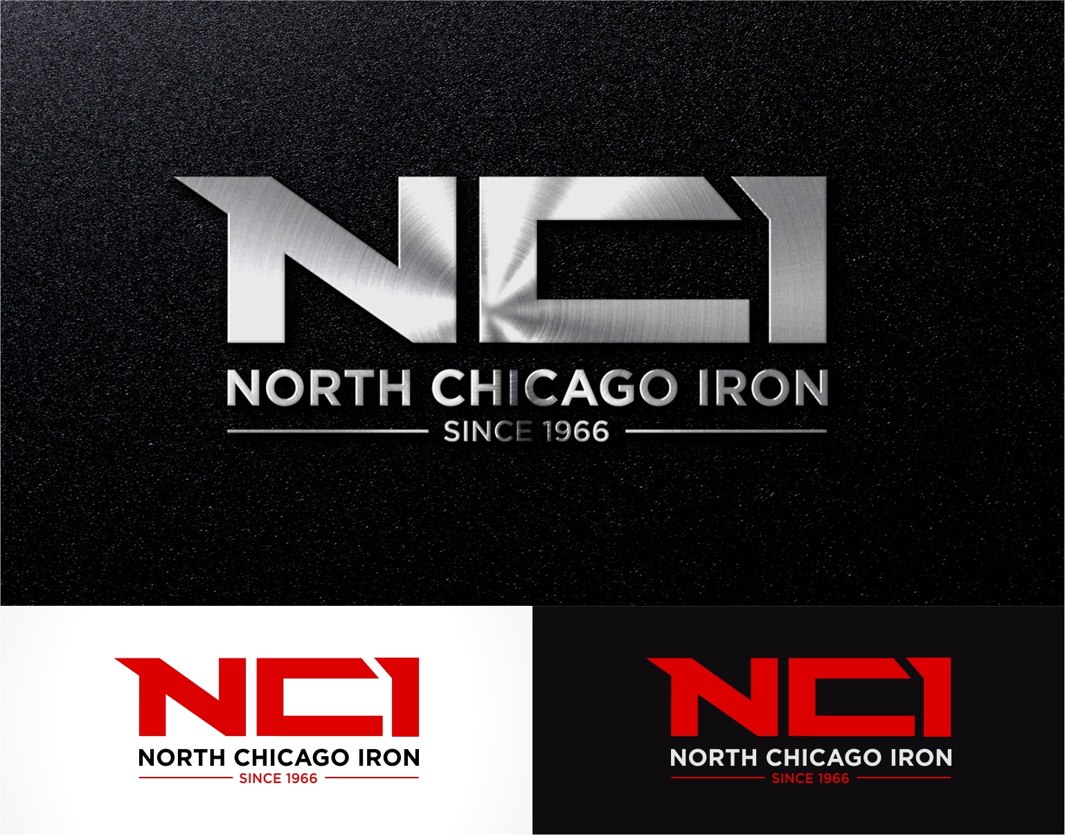 Logo Design entry 1746646 submitted by beckydsgn to the Logo Design for North Chicago Iron run by logo1