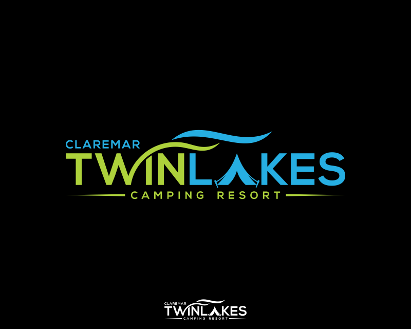 Logo Design entry 1749006 submitted by Mrs. DC to the Logo Design for Claremar Twin Lakes Camping Resort run by BlueReef