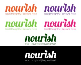 Logo Design entry 1749115 submitted by badfingers to the Logo Design for Nourish run by nourish
