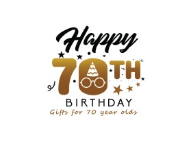 Logo Design entry 1749339 submitted by Tukun#1967 to the Logo Design for Happy 70th Birthday  run by AllabouttheBeesNees