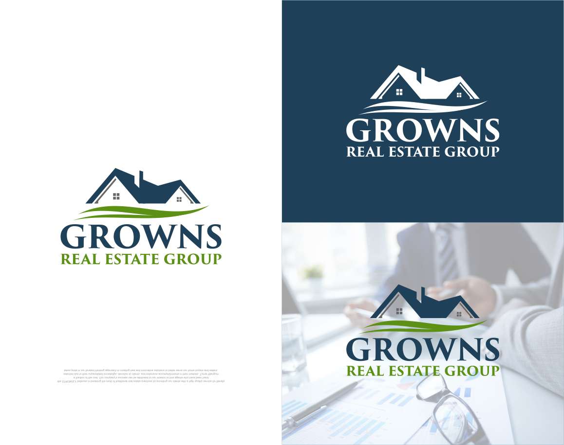 Logo Design entry 1751693 submitted by logo037 to the Logo Design for Growns Real Estate Group run by Grownsk