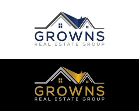 Logo Design entry 1751743 submitted by Milos 1807 to the Logo Design for Growns Real Estate Group run by Grownsk