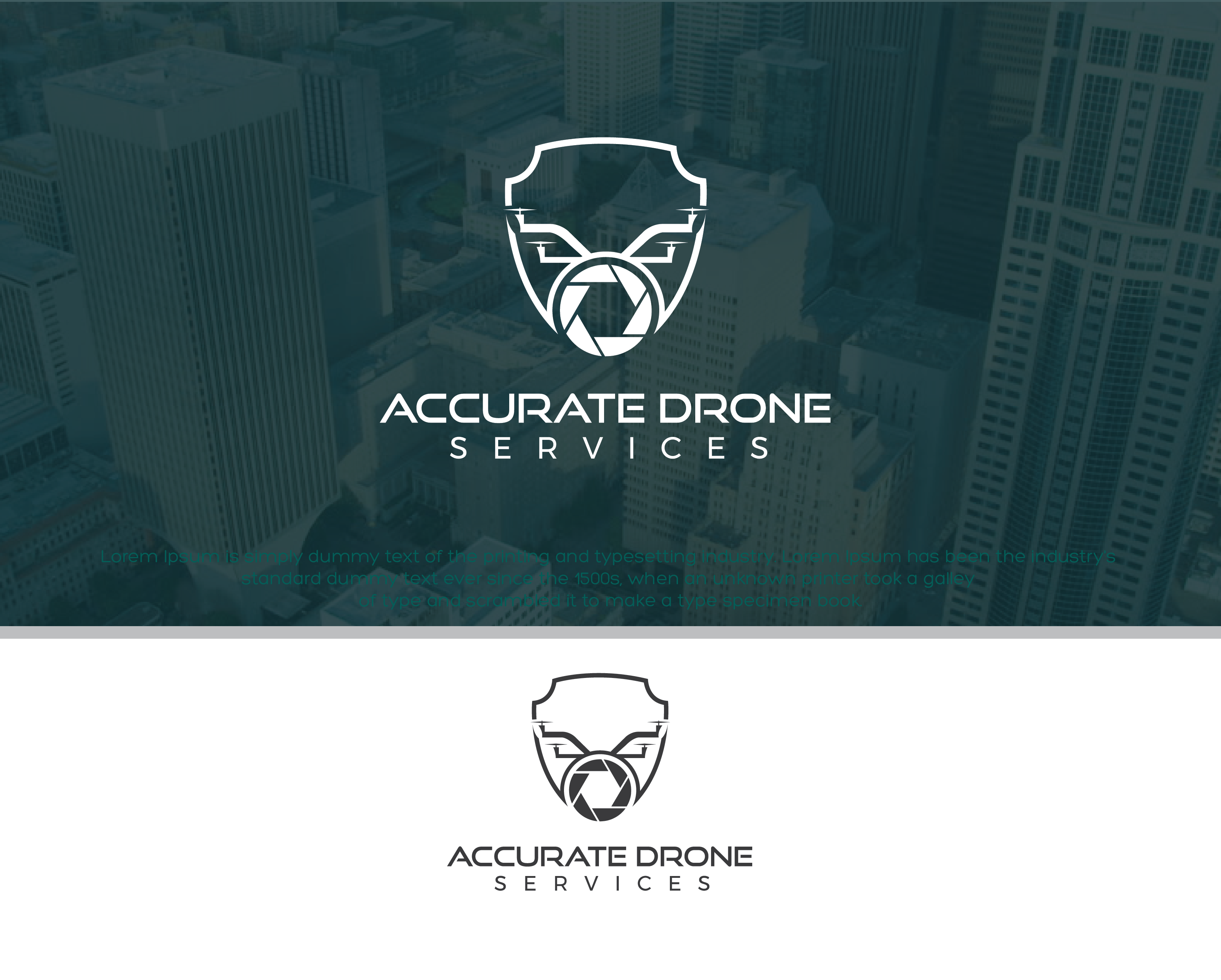 Logo Design entry 1752599 submitted by X-ARTX to the Logo Design for Accurate Drone Services run by traviseaton3909