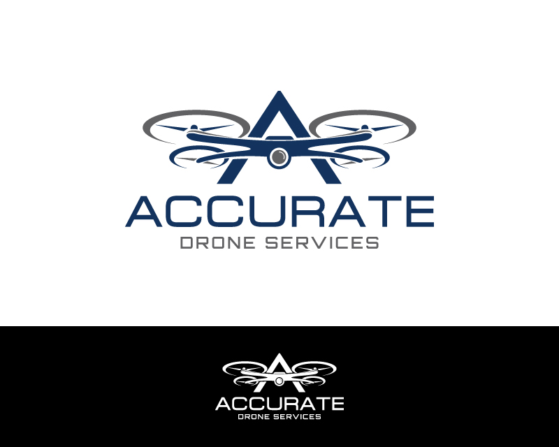 Logo Design entry 1752475 submitted by Amit1991 to the Logo Design for Accurate Drone Services run by traviseaton3909