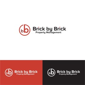 Logo Design entry 1733110 submitted by sella to the Logo Design for  Brick by Brick Property Management  run by Sbricks24 