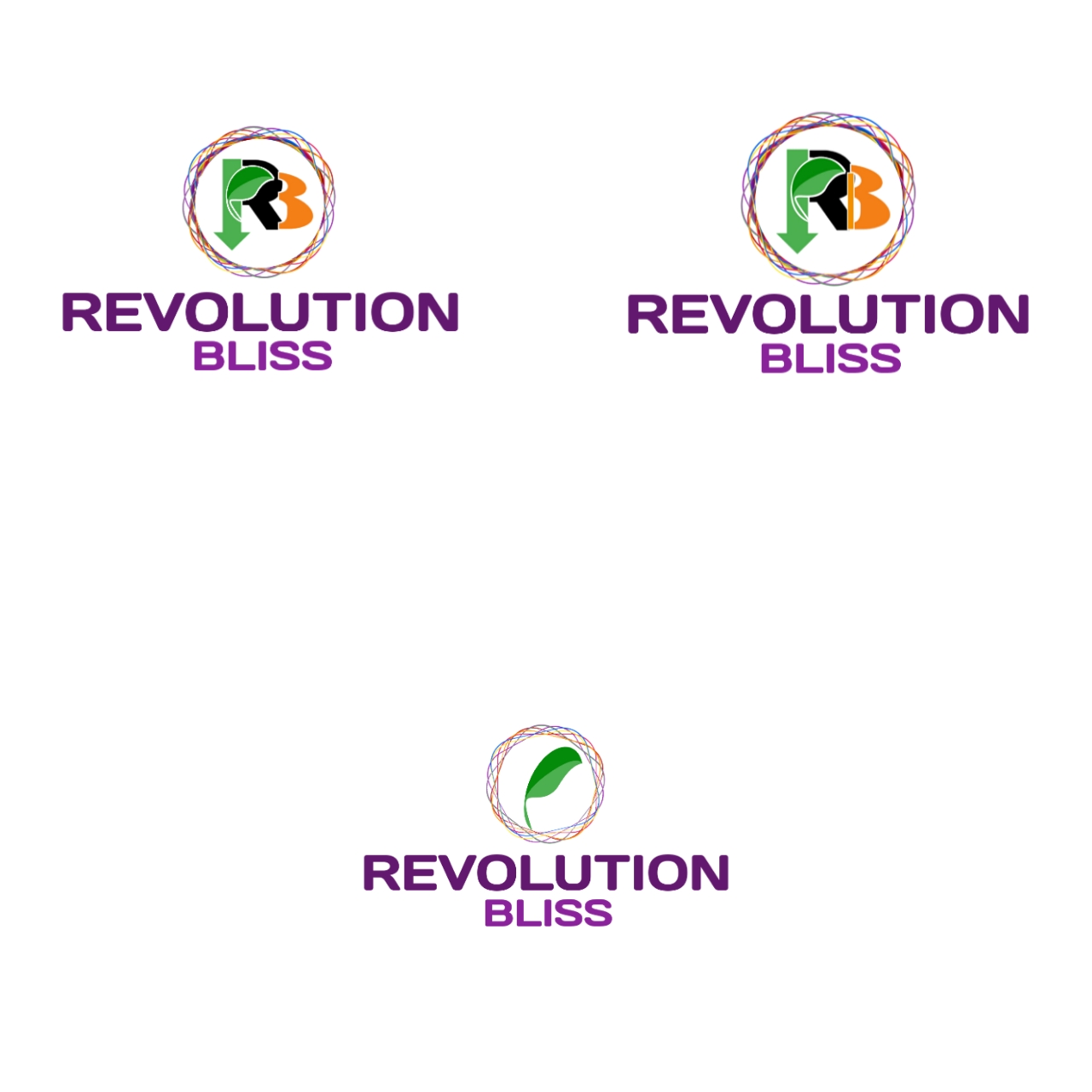 Logo Design entry 1748617 submitted by Tukun#1967 to the Logo Design for Revolution bliss run by Revolutionbliss