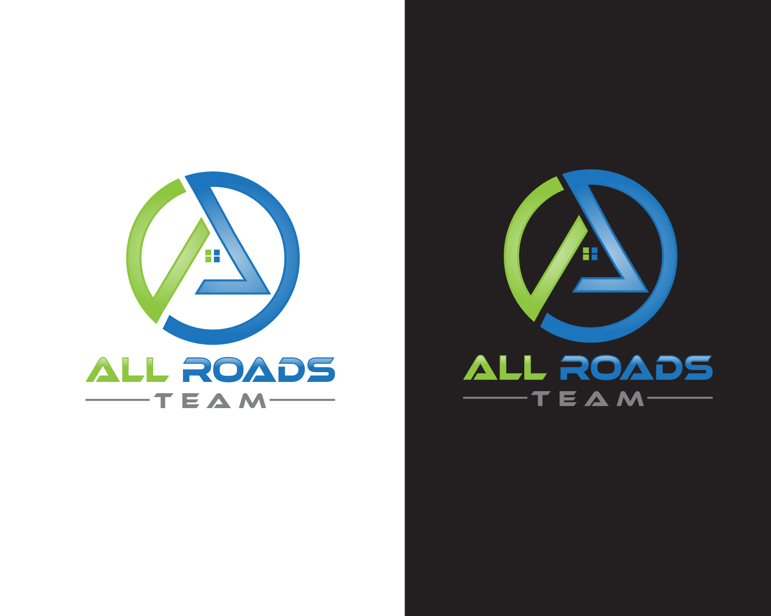 Logo Design entry 1737333 submitted by JBsign to the Logo Design for All Roads Team run by cfish07