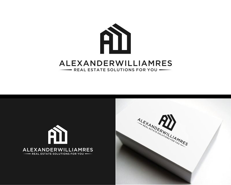 Logo Design entry 1741274 submitted by OnePiece to the Logo Design for alexanderwilliamres.com run by alexanderwilliam