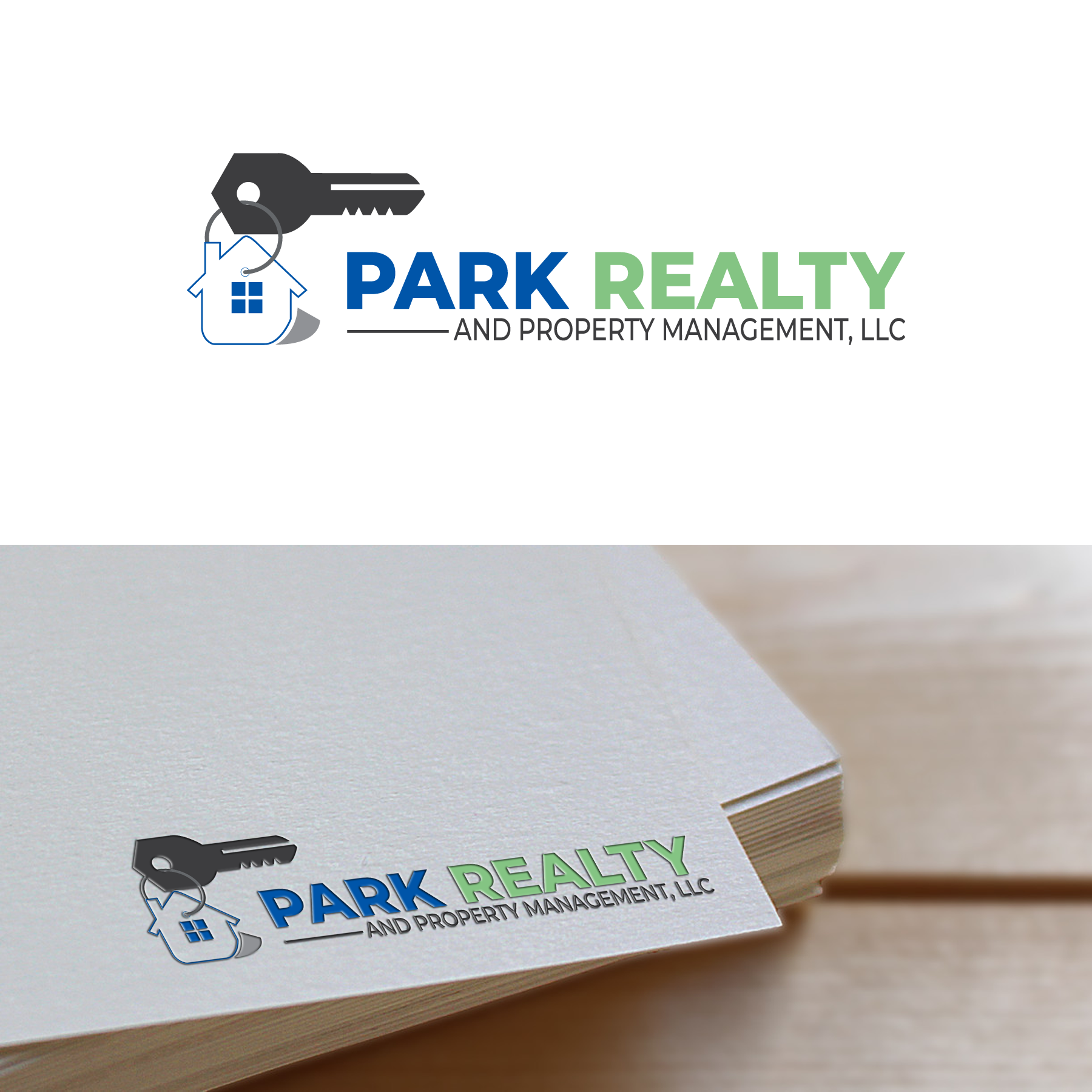 Logo Design entry 1741207 submitted by ENVIRON to the Logo Design for Park Realty and Property Management, LLC run by cbar2000