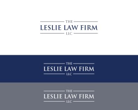 Logo Design entry 1742202 submitted by Isa to the Logo Design for The Leslie Firm, LLC run by emiley@3alawmanagement