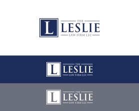Logo Design entry 1742203 submitted by teponk to the Logo Design for The Leslie Firm, LLC run by emiley@3alawmanagement