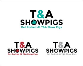 Logo Design entry 1751210 submitted by dfpower to the Logo Design for T&A Showpigs run by Tashowpigs