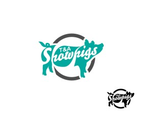Logo Design entry 1751279 submitted by Fathenry to the Logo Design for T&A Showpigs run by Tashowpigs