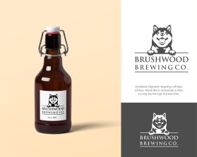 Logo Design entry 1753571 submitted by Moderat to the Logo Design for Brushwood Brewing Co. run by erinmjones