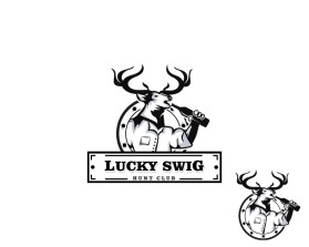 Logo Design entry 1756045 submitted by Butryk to the Logo Design for Lucky Swig Hunt Club run by jmsprowl