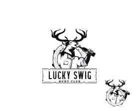 Logo Design entry 1756076 submitted by Butryk to the Logo Design for Lucky Swig Hunt Club run by jmsprowl