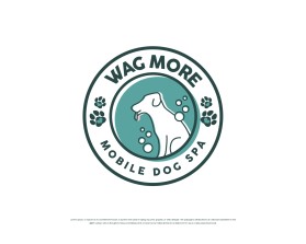 Logo Design entry 1756867 submitted by handaja to the Logo Design for Wag More Mobile Dog Spa run by wagmoredogsmi