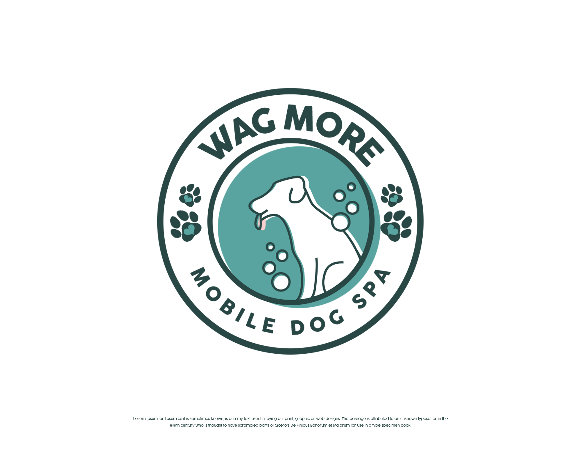 Logo Design entry 1756867 submitted by Ed Art to the Logo Design for Wag More Mobile Dog Spa run by wagmoredogsmi