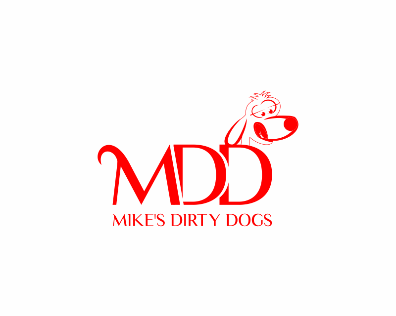Logo Design entry 1757076 submitted by whisperman to the Logo Design for Mike's Dirty Dogs run by mjrussell610