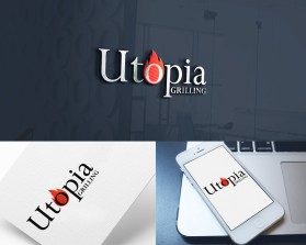 Logo Design Entry 1757013 submitted by logohub to the contest for Utopia Grilling  run by Julieb8760