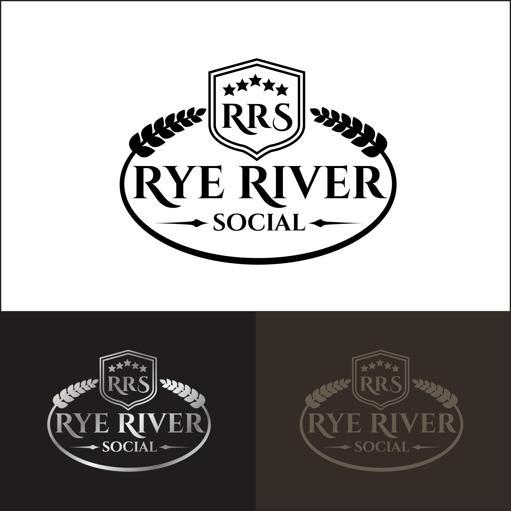 Logo Design entry 1757295 submitted by sirtwo to the Logo Design for Rye River Social run by pkm2327