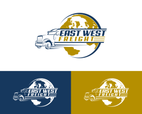 Logo Design Entry 1757706 submitted by Mrs. DC to the contest for East West Freight run by mttrucking