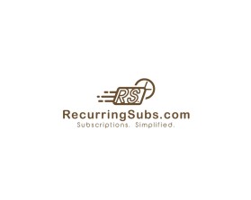 Logo Design entry 1758230 submitted by kbcorbin to the Logo Design for RecurringSubs.com run by olsonpete