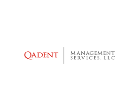 Logo Design Entry 1758392 submitted by djavadesign to the contest for Qadent Management Services, LLC run by qadentmanagement