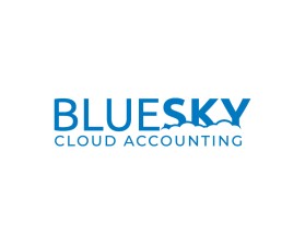 Logo Design entry 1758725 submitted by Dingdong84 to the Logo Design for BlueSky Cloud Accounting run by ahatch