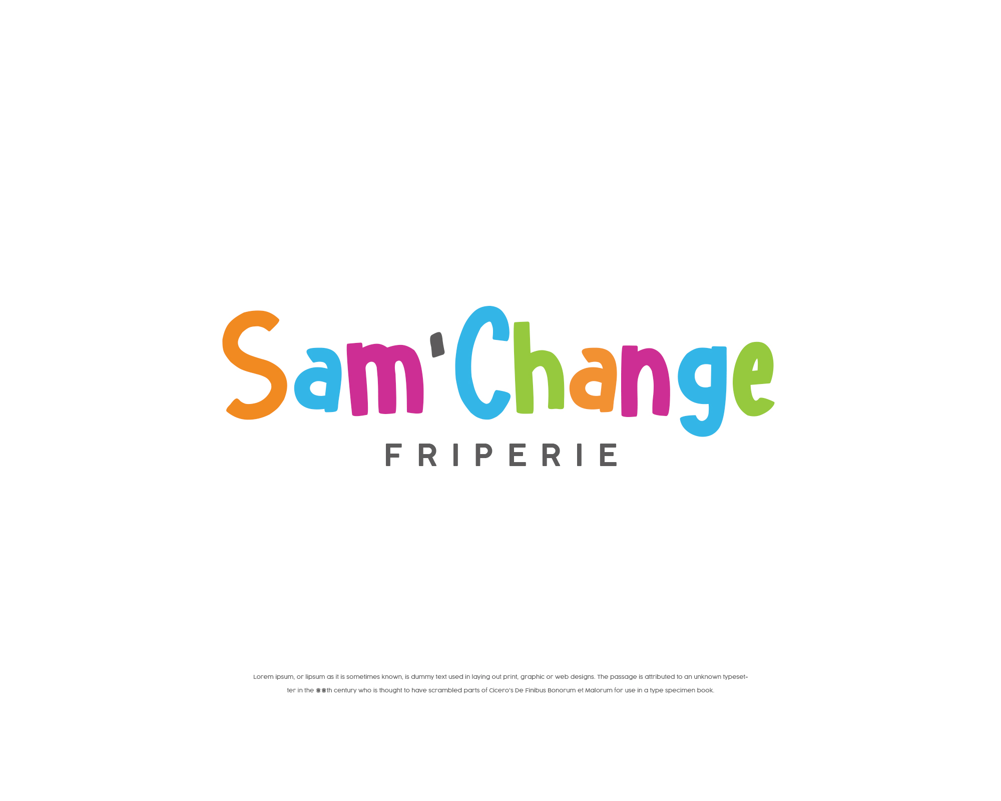 Logo Design entry 1760105 submitted by Ed Art to the Logo Design for Sam'Change friperie run by twizell