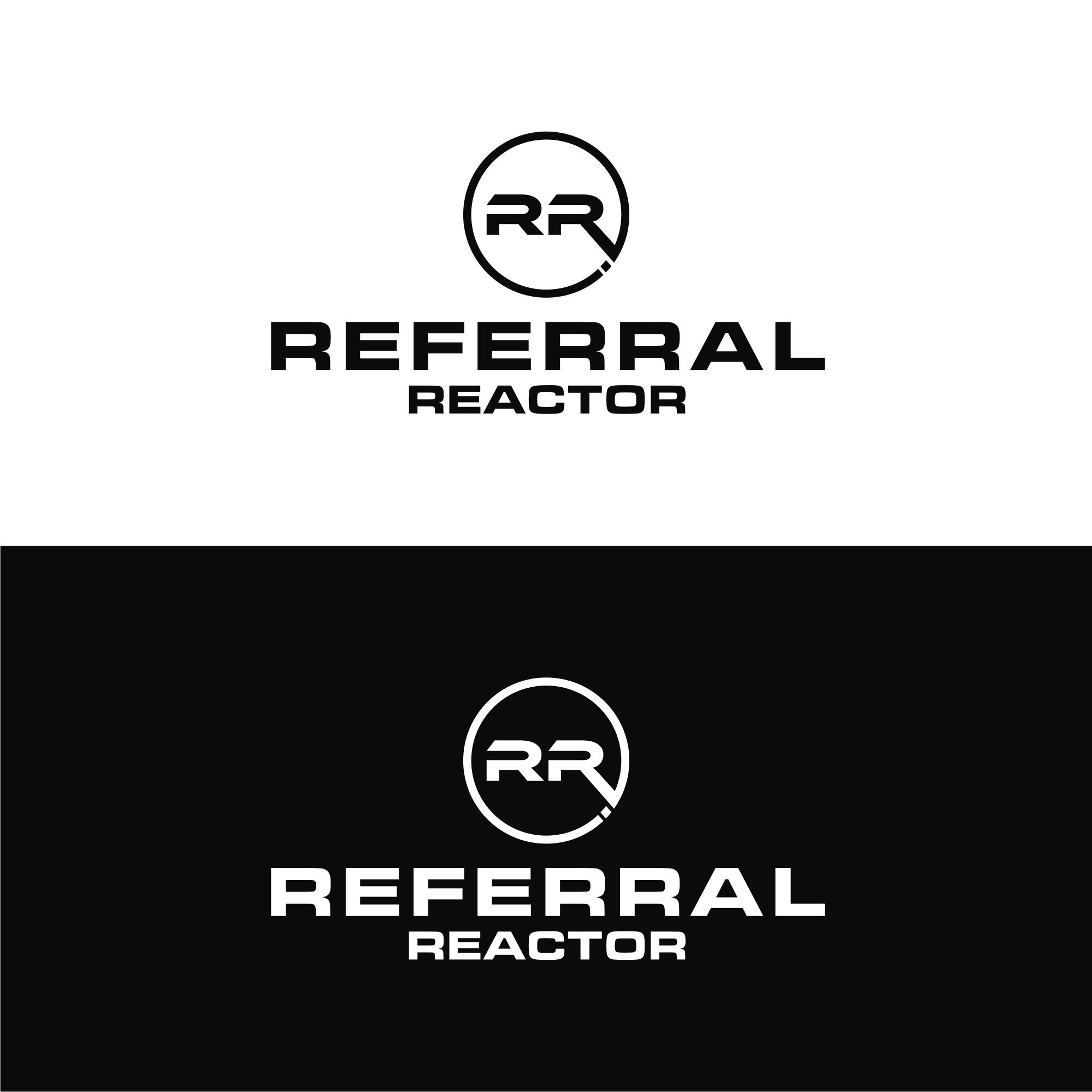 Logo Design entry 1760157 submitted by kanby A to the Logo Design for Referral Reactor run by Eclark9@gmail.com