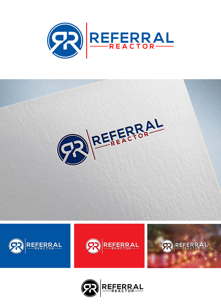 Logo Design entry 1760149 submitted by Dark49 to the Logo Design for Referral Reactor run by Eclark9@gmail.com