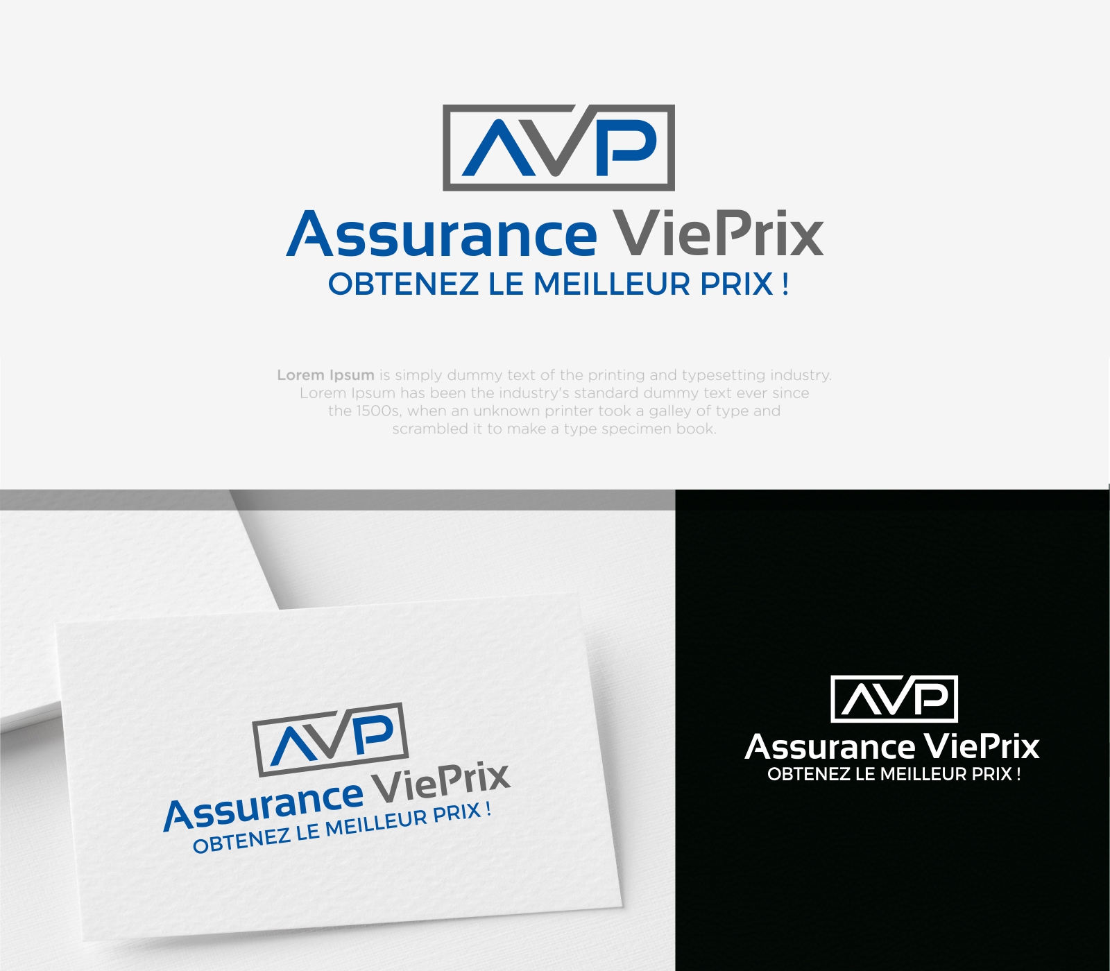 Logo Design entry 1760681 submitted by Farhan to the Logo Design for AssuranceViePrix.com run by northtrex39