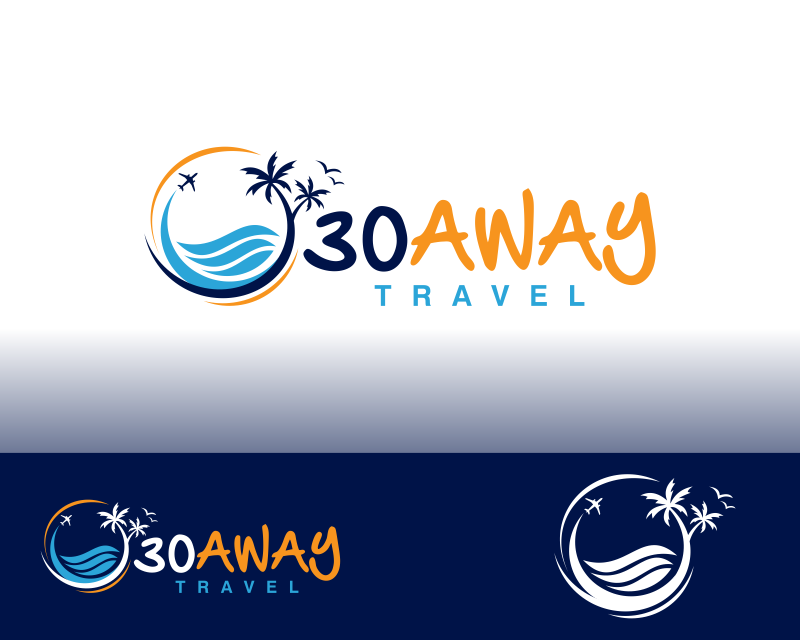 Logo Design entry 1762186 submitted by SN to the Logo Design for 30AWAY Travel run by SCPN