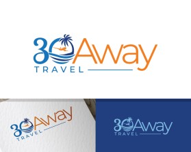 Logo Design entry 1762187 submitted by jhony to the Logo Design for 30AWAY Travel run by SCPN