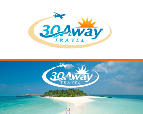 Logo Design entry 1762197 submitted by jhony to the Logo Design for 30AWAY Travel run by SCPN