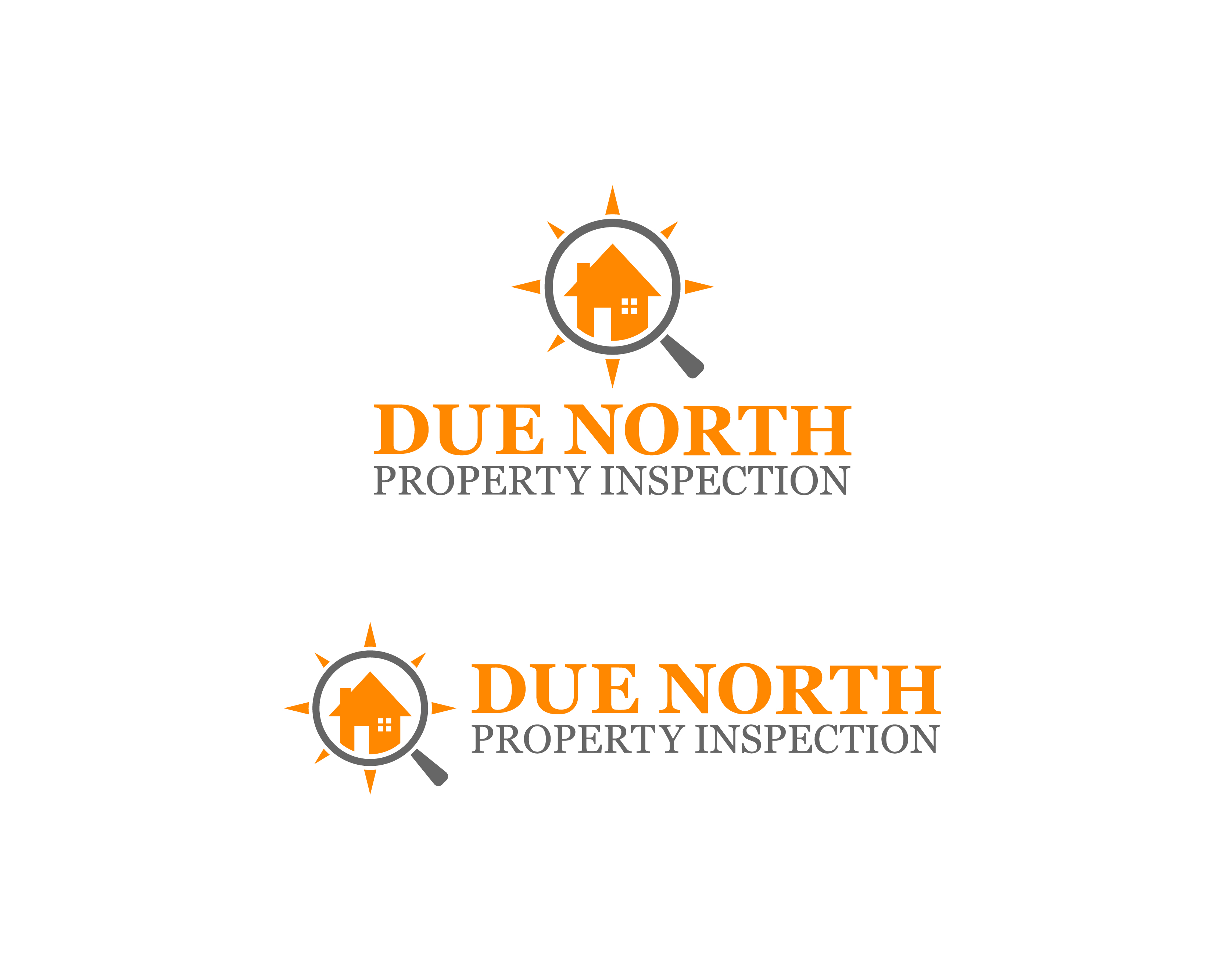 Logo Design entry 1762262 submitted by Jonrose to the Logo Design for Due North Property Inspection run by gchristianson